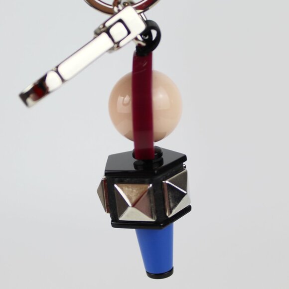 NWT Burberry Geometric Key Bag Charm-Bag Accessory Clip - Picture 8 of 9